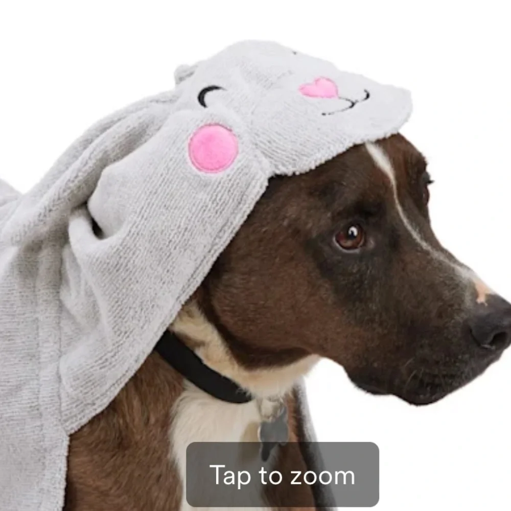 NWT Bunny hooded towel L/XL